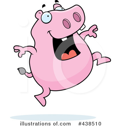 Royalty-Free (RF) Hippo Clipart Illustration by Cory Thoman - Stock Sample #438510