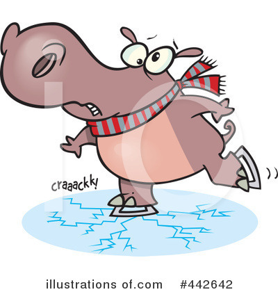 Hippos Clipart #442642 by toonaday