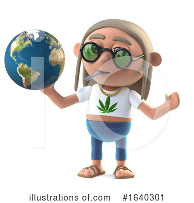Hippy Clipart #1640301 by Steve Young