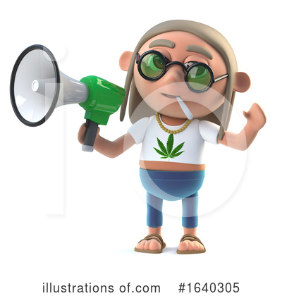 Hippy Clipart #1640305 by Steve Young