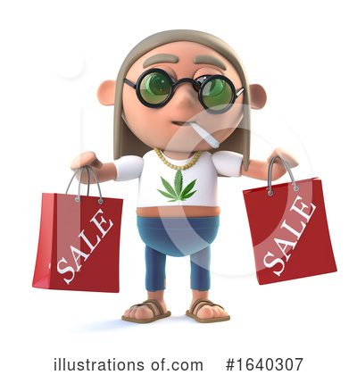 Hippy Clipart #1640307 by Steve Young