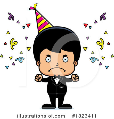 Hispanic Boy Clipart #1323411 by Cory Thoman