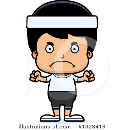 Royalty-Free (RF) Hispanic Boy Clipart Illustration by Cory Thoman - Stock Sample #1323418