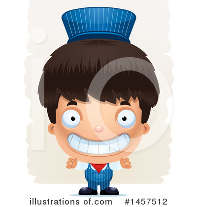 Train Engineer Clipart #1457512 by Cory Thoman