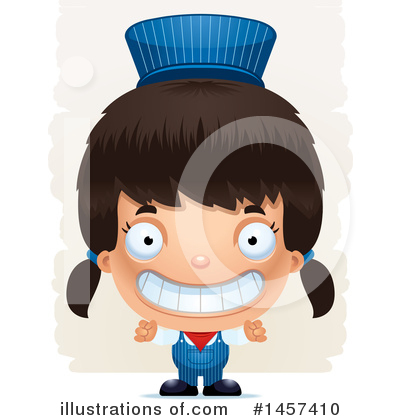 Royalty-Free (RF) Hispanic Girl Clipart Illustration by Cory Thoman - Stock Sample #1457410