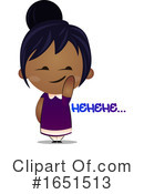 Hispanic Girl Clipart #1651513 by Morphart Creations