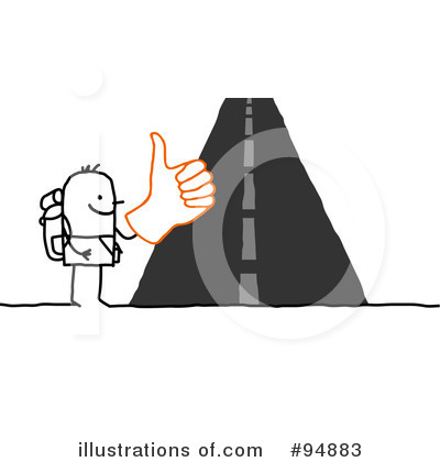 Hitchhiking Clipart #94883 by NL shop