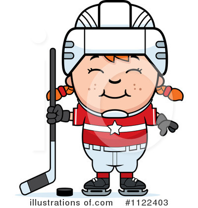 Royalty-Free (RF) Hockey Clipart Illustration by Cory Thoman - Stock Sample #1122403