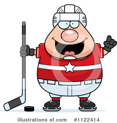 Royalty-Free (RF) Hockey Clipart Illustration by Cory Thoman - Stock Sample #1122414