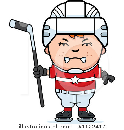 Royalty-Free (RF) Hockey Clipart Illustration by Cory Thoman - Stock Sample #1122417
