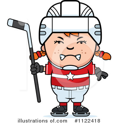 Royalty-Free (RF) Hockey Clipart Illustration by Cory Thoman - Stock Sample #1122418