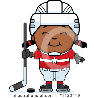 Royalty-Free (RF) Hockey Clipart Illustration by Cory Thoman - Stock Sample #1122419