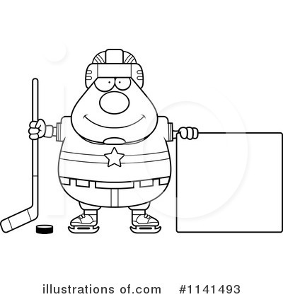 Royalty-Free (RF) Hockey Clipart Illustration by Cory Thoman - Stock Sample #1141493