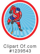 Hockey Clipart #1239543 by patrimonio