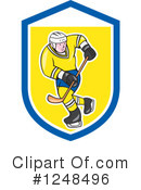 Hockey Clipart #1248496 by patrimonio