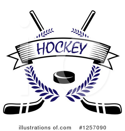 Royalty-Free (RF) Hockey Clipart Illustration by Vector Tradition SM - Stock Sample #1257090
