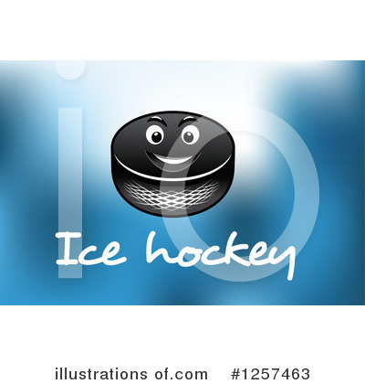 Royalty-Free (RF) Hockey Clipart Illustration by Vector Tradition SM - Stock Sample #1257463