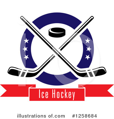Royalty-Free (RF) Hockey Clipart Illustration by Vector Tradition SM - Stock Sample #1258684