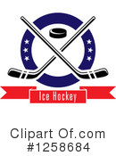 Hockey Clipart #1258684 by Vector Tradition SM