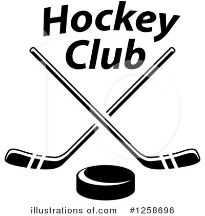 Royalty-Free (RF) Hockey Clipart Illustration by Vector Tradition SM - Stock Sample #1258696