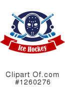 Hockey Clipart #1260276 by Vector Tradition SM