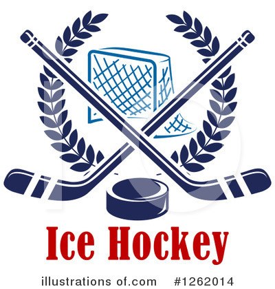 Royalty-Free (RF) Hockey Clipart Illustration by Vector Tradition SM - Stock Sample #1262014