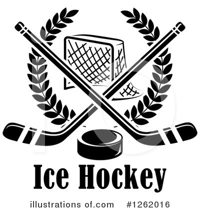 Royalty-Free (RF) Hockey Clipart Illustration by Vector Tradition SM - Stock Sample #1262016