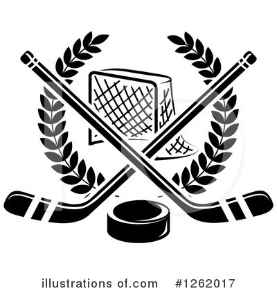 Royalty-Free (RF) Hockey Clipart Illustration by Vector Tradition SM - Stock Sample #1262017