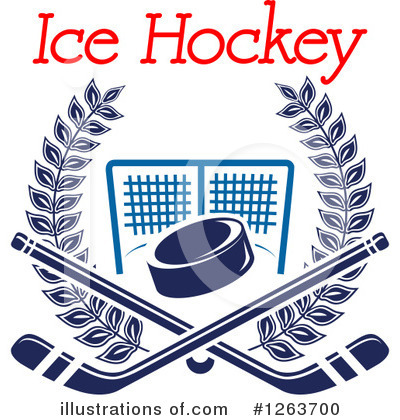Royalty-Free (RF) Hockey Clipart Illustration by Vector Tradition SM - Stock Sample #1263700