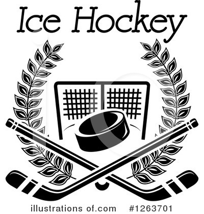 Royalty-Free (RF) Hockey Clipart Illustration by Vector Tradition SM - Stock Sample #1263701
