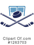 Hockey Clipart #1263703 by Vector Tradition SM