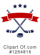 Hockey Clipart #1264816 by Vector Tradition SM