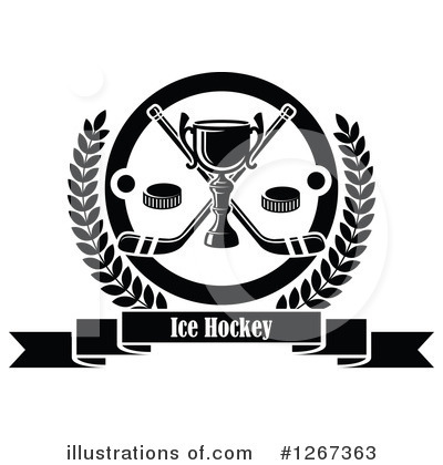 Royalty-Free (RF) Hockey Clipart Illustration by Vector Tradition SM - Stock Sample #1267363