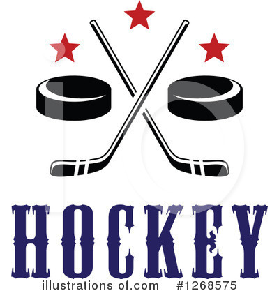 Royalty-Free (RF) Hockey Clipart Illustration by Vector Tradition SM - Stock Sample #1268575