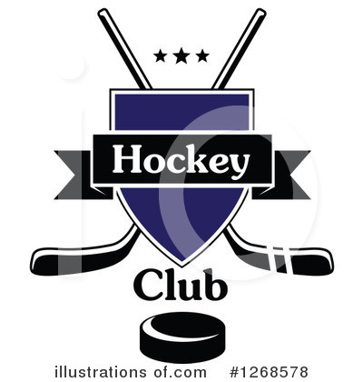 Royalty-Free (RF) Hockey Clipart Illustration by Vector Tradition SM - Stock Sample #1268578
