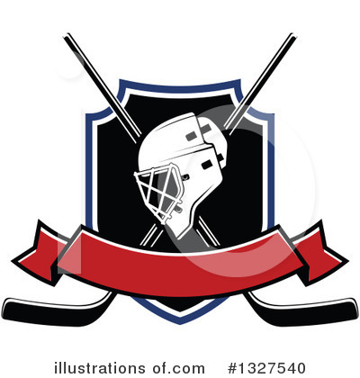 Royalty-Free (RF) Hockey Clipart Illustration by Vector Tradition SM - Stock Sample #1327540