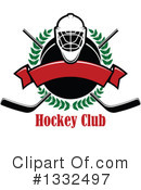 Hockey Clipart #1332497 by Vector Tradition SM