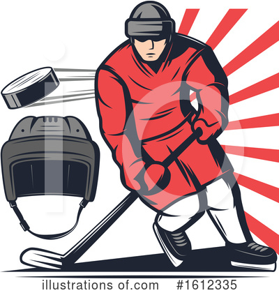 Royalty-Free (RF) Hockey Clipart Illustration by Vector Tradition SM - Stock Sample #1612335