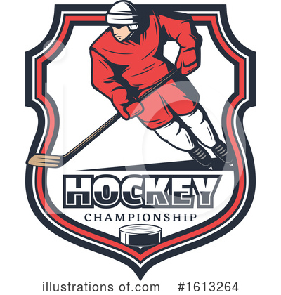 Royalty-Free (RF) Hockey Clipart Illustration by Vector Tradition SM - Stock Sample #1613264