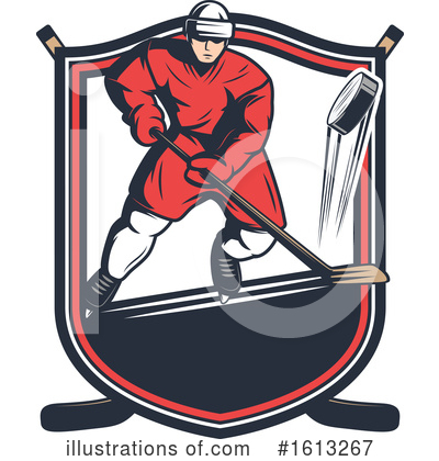 Royalty-Free (RF) Hockey Clipart Illustration by Vector Tradition SM - Stock Sample #1613267