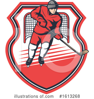 Royalty-Free (RF) Hockey Clipart Illustration by Vector Tradition SM - Stock Sample #1613268