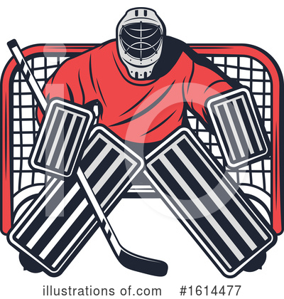 Royalty-Free (RF) Hockey Clipart Illustration by Vector Tradition SM - Stock Sample #1614477