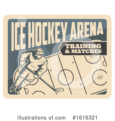 Royalty-Free (RF) Hockey Clipart Illustration by Vector Tradition SM - Stock Sample #1616321
