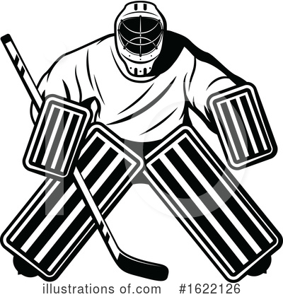 Royalty-Free (RF) Hockey Clipart Illustration by Vector Tradition SM - Stock Sample #1622126