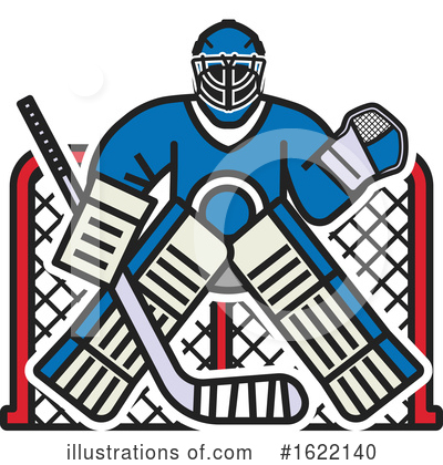 Royalty-Free (RF) Hockey Clipart Illustration by Vector Tradition SM - Stock Sample #1622140