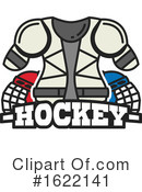 Hockey Clipart #1622141 by Vector Tradition SM
