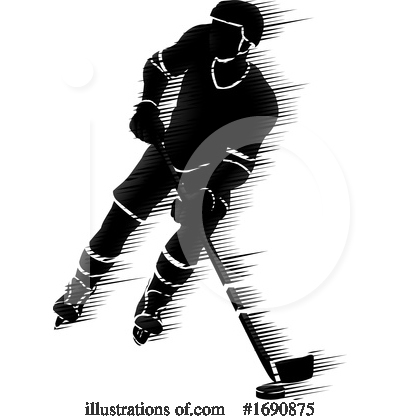 Royalty-Free (RF) Hockey Clipart Illustration by AtStockIllustration - Stock Sample #1690875