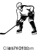 Hockey Clipart #1740180 by Vector Tradition SM