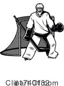 Hockey Clipart #1740182 by Vector Tradition SM