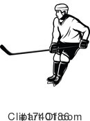 Hockey Clipart #1740186 by Vector Tradition SM